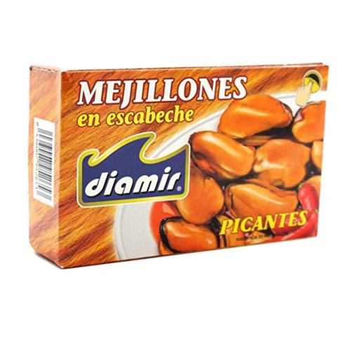 Mejillon Picante - Miesmuscheln - pikant marinade