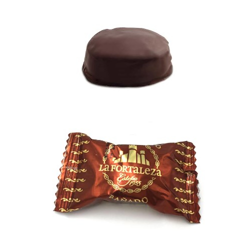 Schokoladen-Polvoron mit Schokoladenüberzug - Polvoroncito Bañado