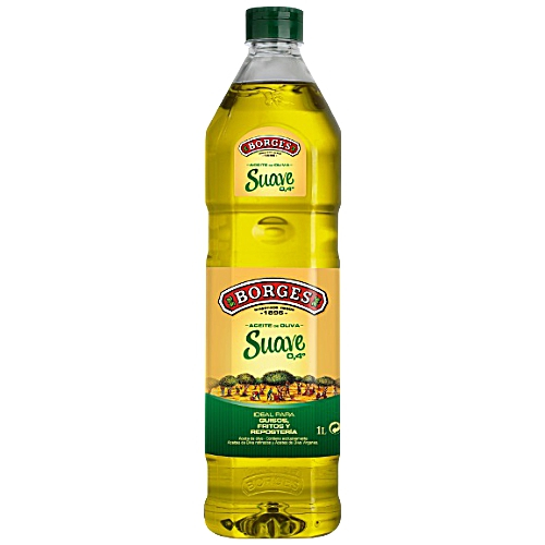 Borges: Olivenöl mild 0,4°- Aceite Oliva Suave 0,4° - 1L