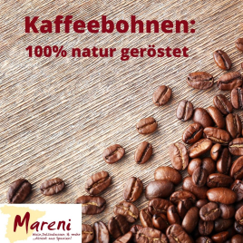 Kaffeebohnen -100% natur geröstet - extra stark - 1 kg
