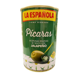 Oliven mit Pepperoni gefüllt - Picaras - 300gr
