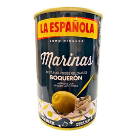Oliven mit Boqueron gefüllt - Marinas - 300gr