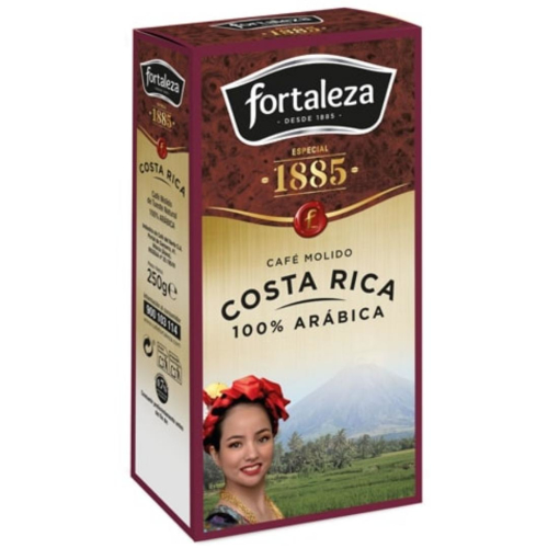 Gemahlener RöstKaffee Costa Rica - Café tostado molido Costa Rica 100% Arabica - 250g MHD 2/24