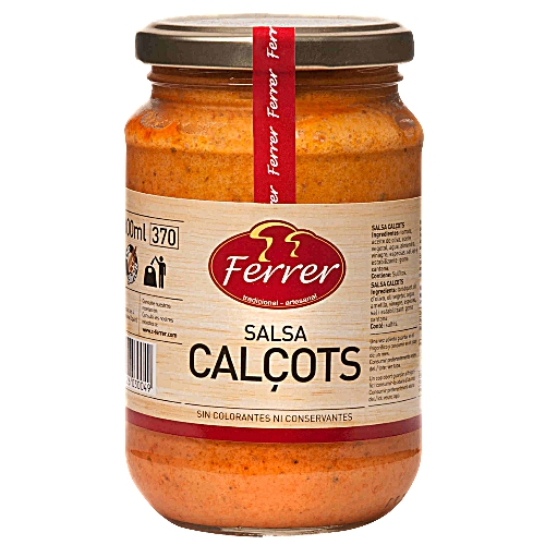 Sauce für gegrillte Frühlingszwiebeln - Salsa Calçots - 320 gr