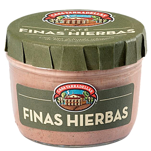Casa Tarradellas: Pate Finas Hierbas - Leberpastete mit Feinen Kräutern 125g (glutenfrei)