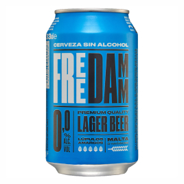 Damm Free 0,0% alkoholfrei - Dose 0,33 l
