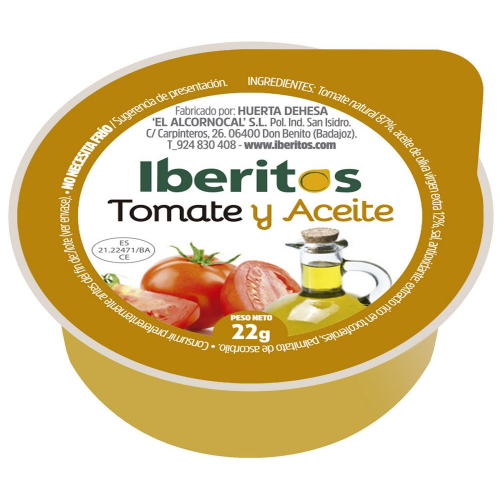 Geriebene Tomate mit nativem Olivenöl extra– 22 gr