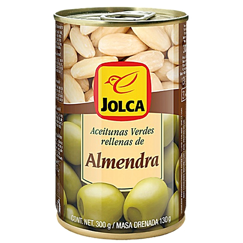 Oliven mit Mandelpaste gefüllt - Aceitunas rellenas de almendra