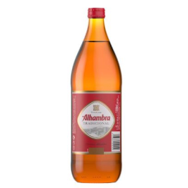 Alhambra tradicional Lager - helles tradicional Lagerbier - Flasche á 1L