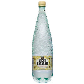 Vichy Catalan: kohlensäurehaltiges Wasser - Kunststoff-Flasche - 1,20L