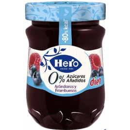 Hero Diet: Confitura Arandanos y Frambuesas - 280g