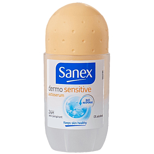 Sanex: Deo Roll-on Dermo Sensitive Lactoserum - 50ml