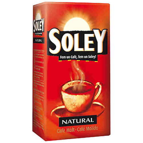 Soley: Cafe Molido Tueste Natural - gemahlener Kaffee - 250g