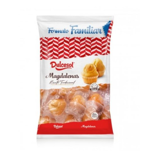 Dulcesol: Magdalenas Redondas - Runde Muffins - 615g