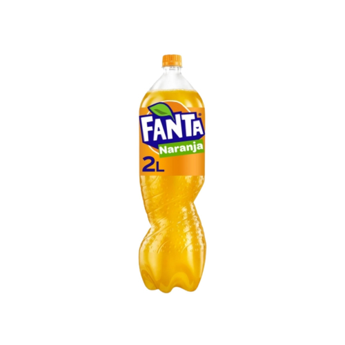 Fanta Naranja - Erfrischendes Orangensaftgetränk - 2L PET-Flasche