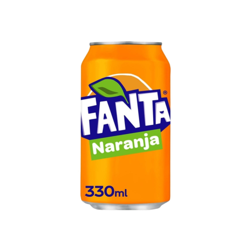 Fanta Naranja - Erfrischendes Orangensaftgetränk - 33 cl