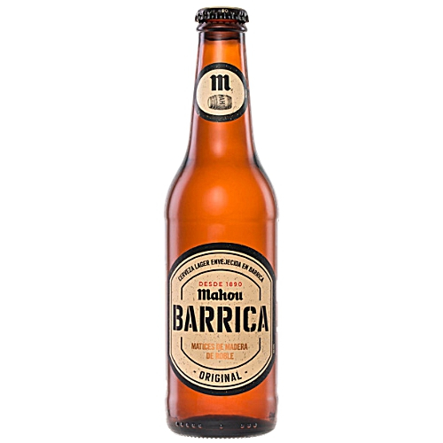 Mahou Barrica Original - Flasche 0,33 l