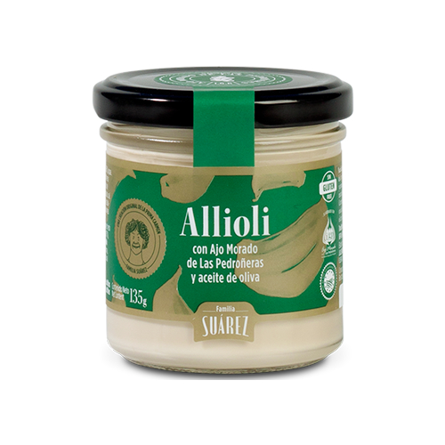Allioli - Knoblauchdip mit Olivenöl - 135 gr