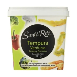 Santa rita: Frittiermehl für Gemüse -Tempura para verduras. 500g