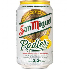 San Miguel Radler- mit natürlichem Zitronensaft -...