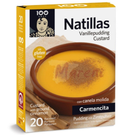 Natillas - spanische Vanillecreme - für 20 Portionen