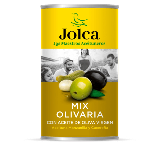 Olivencocktail mit Olivenöl