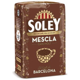 Soley: Cafe Molido Mezcla - Kaffeemischung 50/50 -...