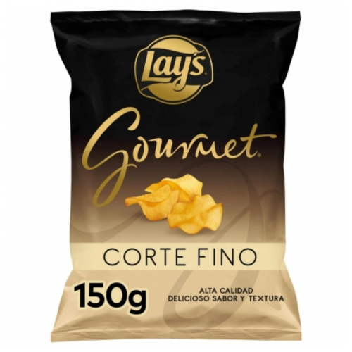 Lays Gourmet Corte Fino - Kartoffelchips, fein geschnitten - 180gr