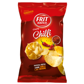 Frit Ravich: Kartoffelchips mit Chilli Geschmack 125gr
