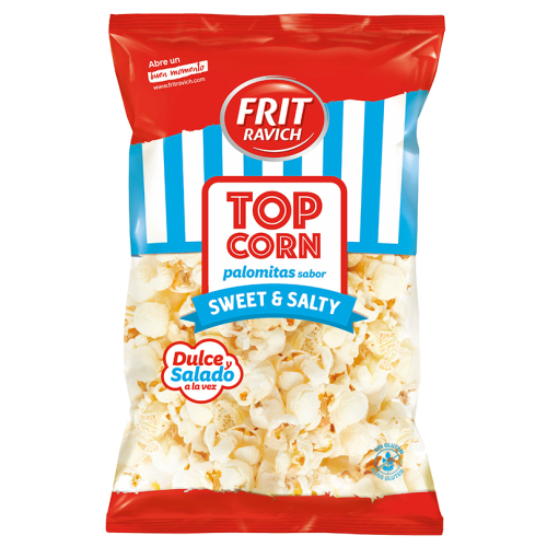 Frit Ravich - Top Corn - Popcorn süß und salzig - Palomitas dulces y saladas 120gr