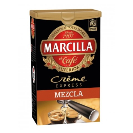 Marcilla: Creme Express Mezcla - Gemahlener Kaffee 80/20...