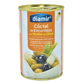 Oliven-Gemüse-Cocktail mit Olivenöl 310gr