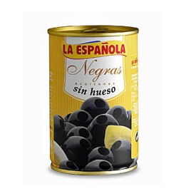 Schwarze Oliven ohne Kern - Aceitunas negras sin hueso - 150gr