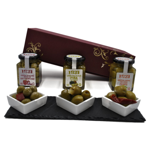 Geschenk: Gourmet Oliven Set