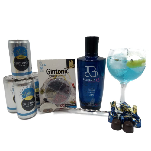 Gin zum Verschenken: blau &ndash; silber &ndash; weiss