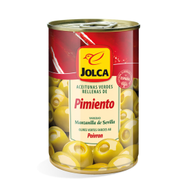 Oliven mit Paprikapaste gefüllt - Aceitunas rellenas...
