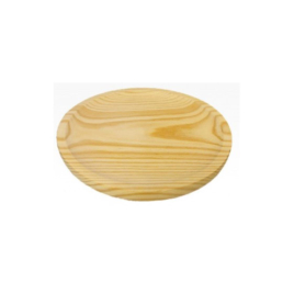 Holzteller - 24 cm Durchmesser