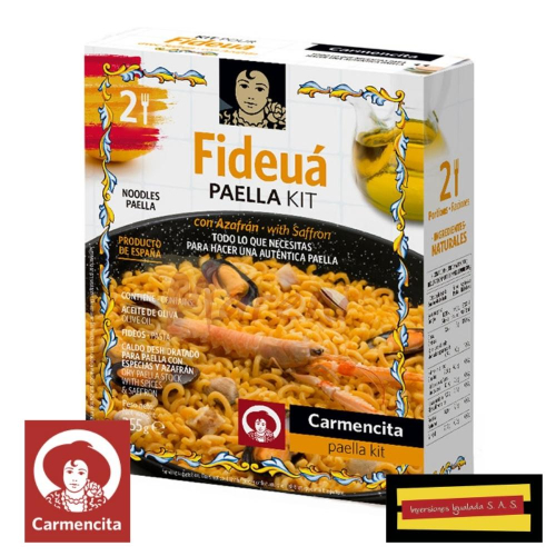 Paella-Kit für fideuá - 2 Portionen- 225gr