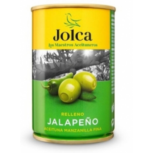 Aceitunas Jalapeño - Spanische grüne Oliven mit Chilischotenpaste gefüllt