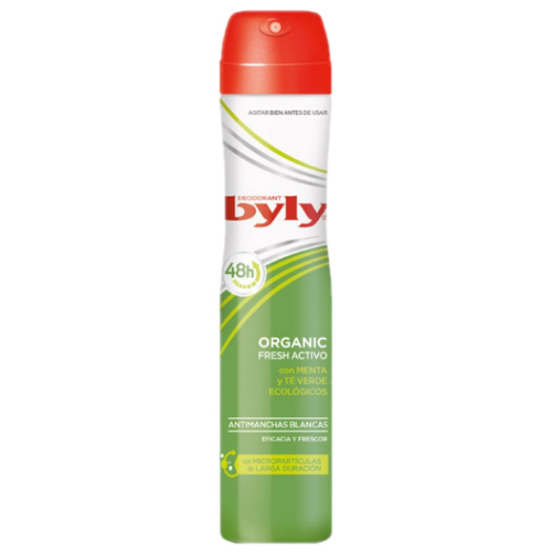 Byly &ndash; Deodorant Spray &ndash; Organic 48 h &ndash; 200 ml
