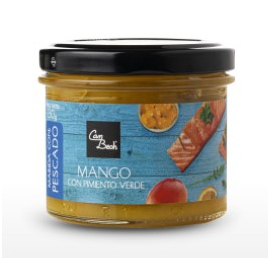 Mango Chutney mit Grüner Paprika - Chutney de Mango...
