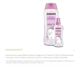 Babaria – Baby – Parfum – 500 ml