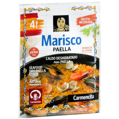 Fertigbrühe für Fischpaella für 4 Portionen - Marisco - 50gr
