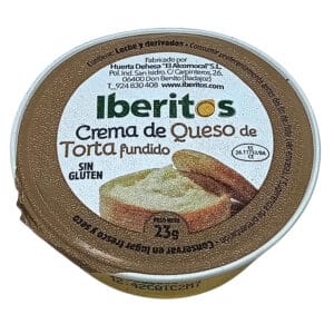 Hochwertige spanische Käsecreme Iberitos, glutenfrei, ideal für Tapas und Brot, hergestellt aus cremigem Käse, perfekte spanische Spezialität für den Feinschmecker.