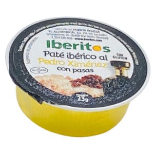Pate vom iberischen Schwein mit Pedro Ximenez Sherry und Rosinen – 23 gr
