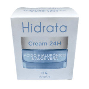 Deliplus - Hidrata Gesichtscreme mit Hyaluronsäure und Aloe Vera – 50 ml