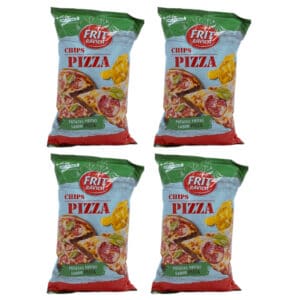Frit Ravich: Kartoffelchips Pizza Geschmack 4 x 125gr