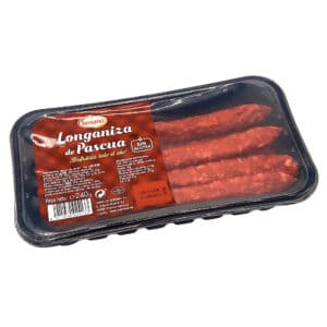 Longaniza de Pascua - luftgetrocknete, dünne Salamistangen 240gr