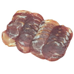 Schweinenacken (Coppa), luftgetrocknet in Scheiben - Cabeza de Lomo Embuchado - ca. 120g