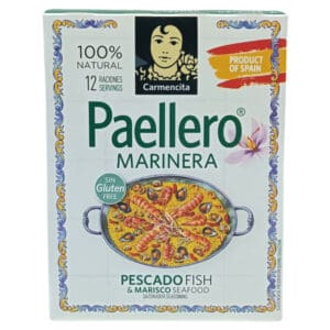 Carmencita – Gewürzmischung für Fischpaella – Paellero Marinera – 3 Beutel für 12 Portionen